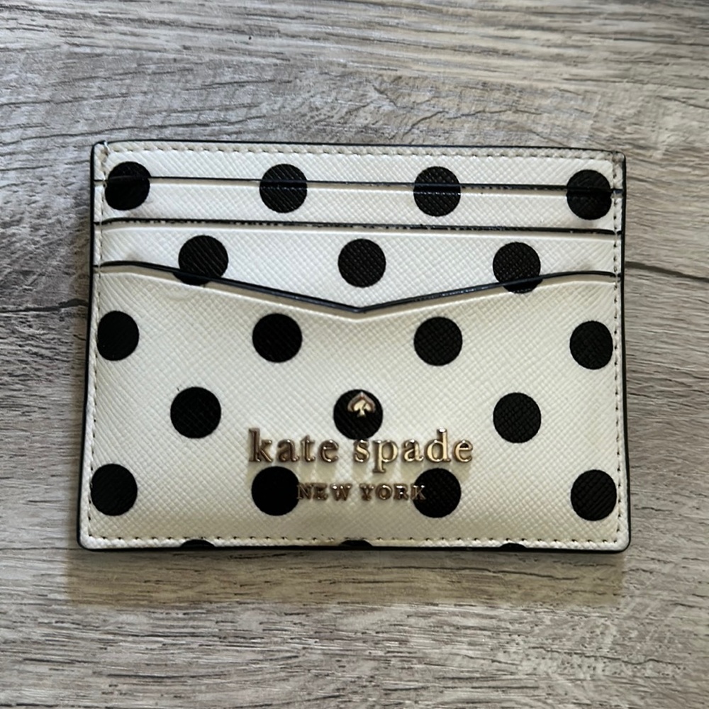 KS New York Staci Dot Dot Dot Small Slim Card Holder